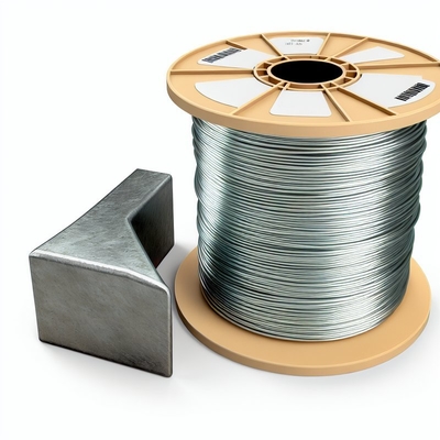 Hot Dipped Galvanized Steel Wire 1.5mm to 4mm Diameter High Corrosion Resistance