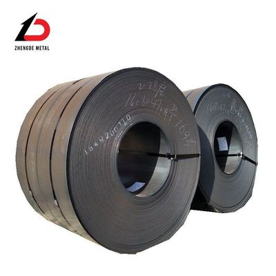 Leveling A36 S235jr Carbon Mild Hot Rolled Steel Coil Stock Stock 600-2000mm Lebar Dapat Disesuaikan