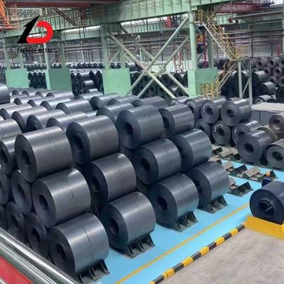 Cat Hitam / Galvanized / Color Coated Ss400 Q235 Q345r SA302 SA516 A572 S275 S355 Hot Rolled Carbon Steel Coils Langsung