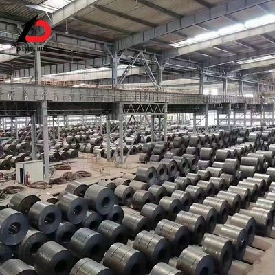 Warna alami Lembut Semi Hard HRC Steel Coils S235 S355 SS400 A36 A283