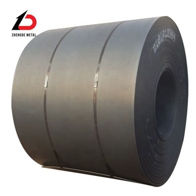 Plat baja kekuatan khusus 900-1000mm A570 Black Iron Roll Hot Rolled Carbon Steel Coil