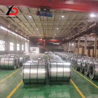 Kemampuan Pemesinan yang Baik ASTM A653 G60 G90 0.3mm-3mm Spangle Regular Galvanized Steel Coils Menurut Persyaratan Pelanggan