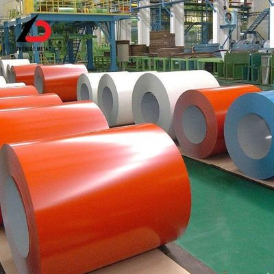 Custom Cycle 7-15 Days BV Certified SGCC Sgcd Dx51d Dx52D 0.12-2.0mm PPGI Steel Coil dengan Keunggulan dan Kompetitif