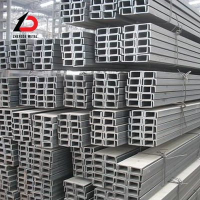 Baja Karbon Hot Rolled Q195 Q235 Q345 Q235D Q275 Q275b C Channel Bar Baja U Bar untuk Dukungan Struktural dalam Konstruksi