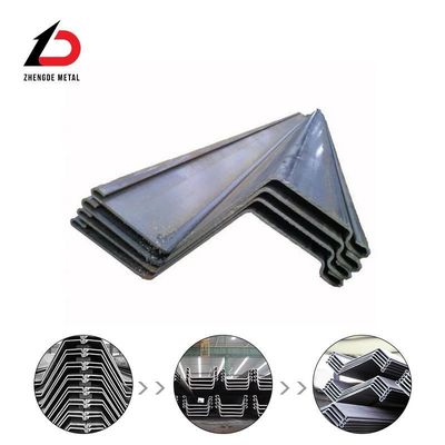 Hot Rolled PU32-1 PU32+1 PU 32 Larsen 10,5 Ketebalan Sy295 Tipe U Z II 2 Bentuk Lembut Low Carbon Steel Sheet Piles Harga Pabrik