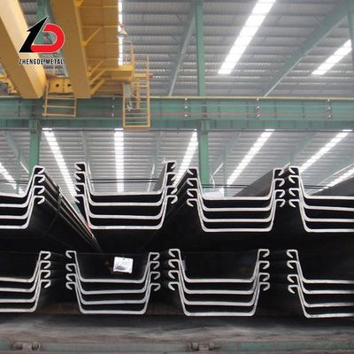 China Manufacture High Quality Carbon Steel S355 Sy295 Sy390 Steel Sheet Pile untuk bahan tahan air