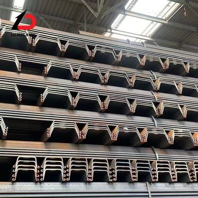 Tumpukan Larsen Hot Rolled Sheet Steel U/Z Type Sy390, Syw295, Syw390 Tumpukan Sheet Steel