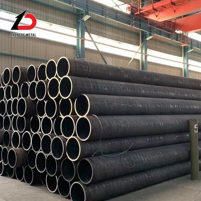 ASTM269 En10216-5 Od6mm 8mm 10mm Pipa Baja Mulus Canai Panas