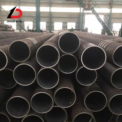 Pipa Smls Diameter Besar ASTM A106 Gr. B Q235 A53 Sch40 Hot Rolled Black Iron Round Tube Pipa Baja Karbon Mulus
