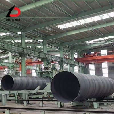 Diameter besar spiral las pipa baja Diameter 500mm-2000mm Carbon Steel weld Pipe