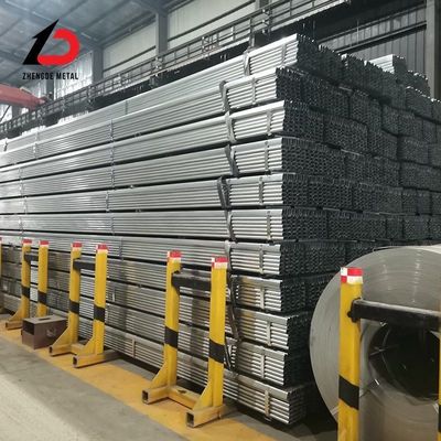 Pipa Baja Galvanis Berkualitas Tinggi Ss330 Ss400 S235jr Q195 Q235 Q345 Ketebalan 0.6-25mm Ukuran dan Permukaan Disesuaikan