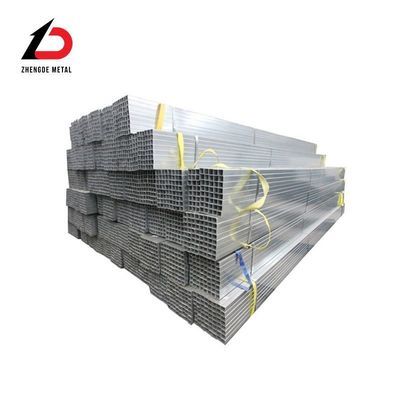 Dx51d Z275 Z100 Z80 1,5 inci 12 kaki Galvanized Steel Square Pipe 1-12mm