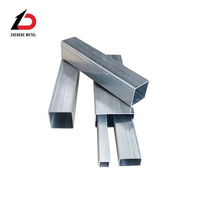 ASTM A53 Tabung Bagian Kerongkol persegi panjang Pipa Gi Zinc Coated Q195 Q235 Q345 Hot Dip Galvanized Steel Pipe Tube