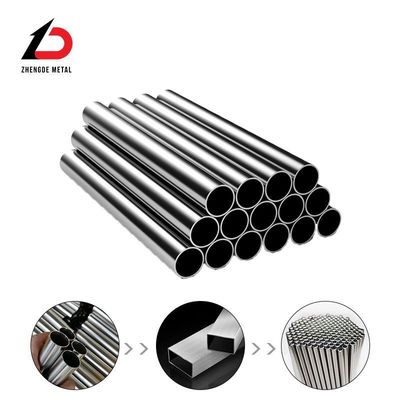 ASTM AISI 201 304/304L 316/316L 310S 309S 409 904 430 Pipa stainless steel bulat dan persegi dengan harga jual langsung pabrik