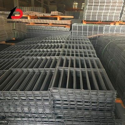 Langsung dari Pabrik ASTM 76.2 * 1.45mm 6 Gauge Pagar 4X4 Elektro Galvanized Welded Wire Mesh