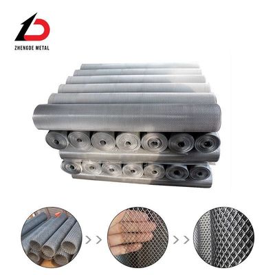 Perforated Metal Mesh Sheet Stainless Steel Mesh Bangunan Konstruksi Metal Mesh