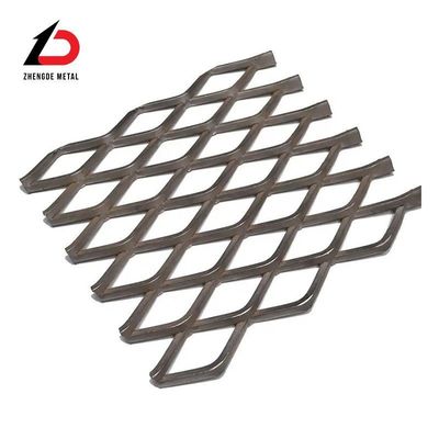 Galvanized Low Carbon Steel Stainless Steel Aluminium Tembaga Nikel Metal Mesh Diperluas