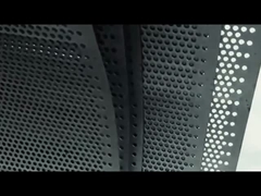 Custom Metal Perforate Mesh Stainless Steel Aluminium Tembaga Kuningan Warna